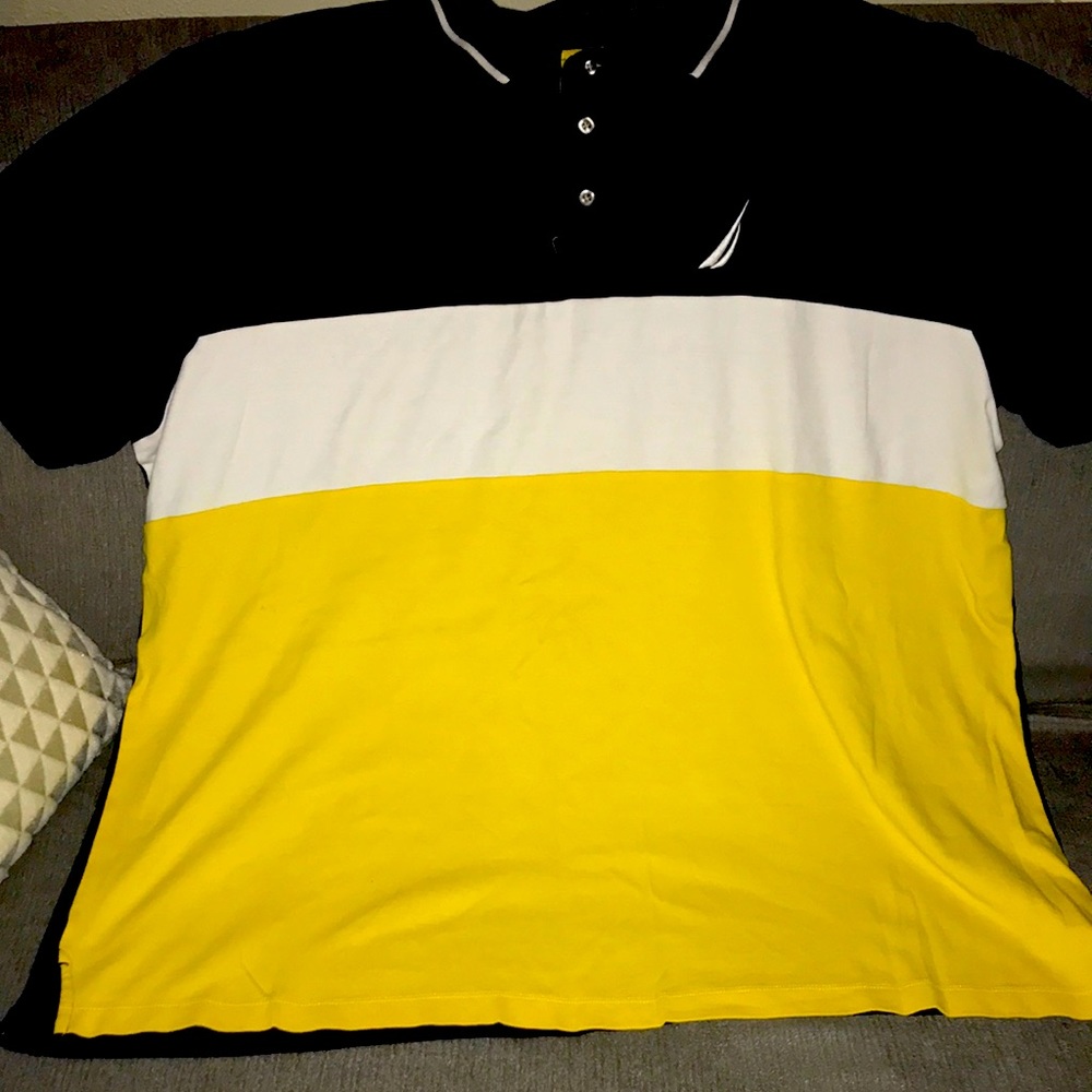 Men’s Nautica Short Sleeve Polo Shirt Size 4X